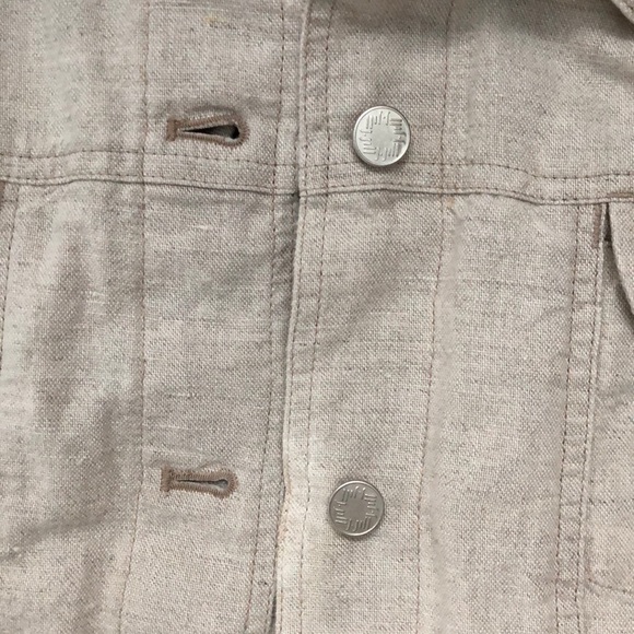 Linen jacket. 60% linen. 40% cotton. - Picture 2 of 4